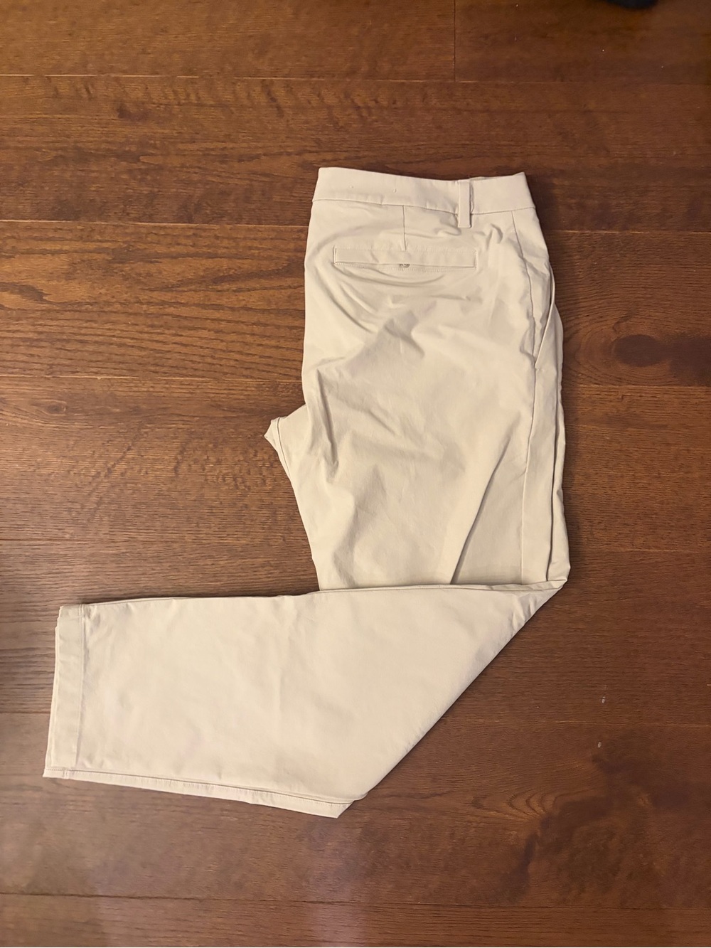 lululemon athletica ABC Slim Fit Trouser Stretch Cotton Versa Twill 35x32 Kahki